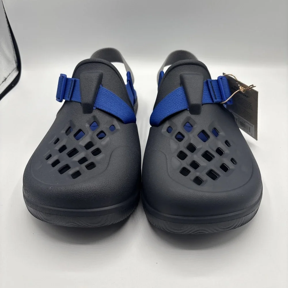 Chaco Chillos Clogs‎ Navy Men's Size 9 Slip-On Comfort Foam Sandals New